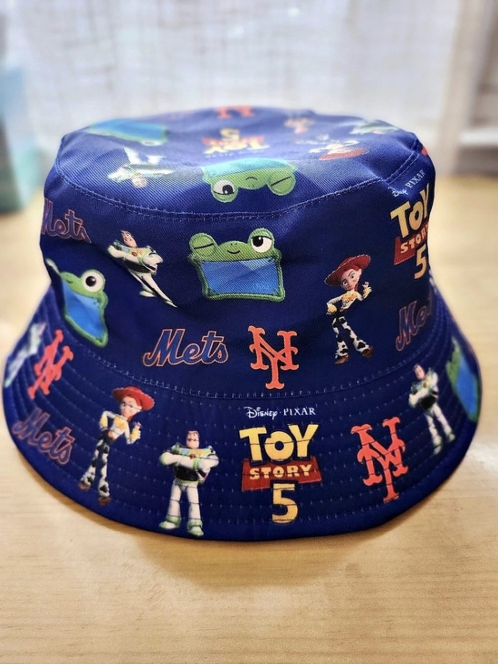 Disney Pixar Toy Story 5 x New York Mets bucket hat Bucket Hat in Blue & White